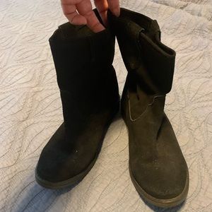 Leather zigi cannoli women’s size 7 low heel boots